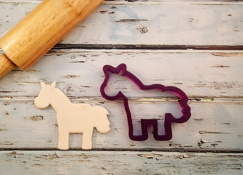 Horse Cookie Cutter and Fondant Cutter and Clay Cutter