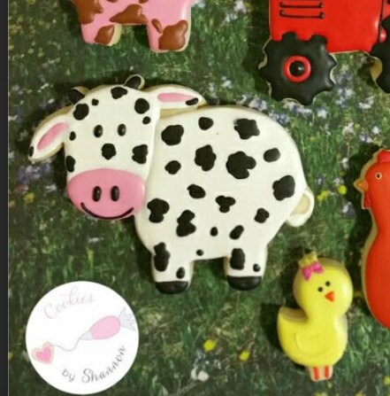 Cow Cookie Cutter and Fondant Cutter and Clay Cutter