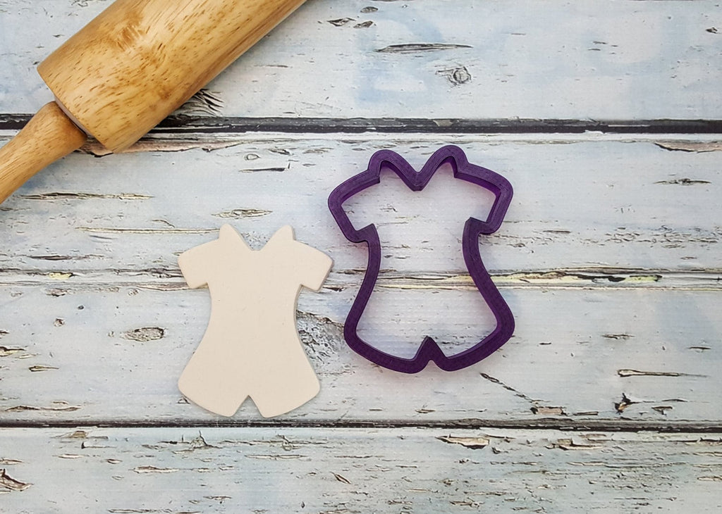 Miss Doughmestic Baby Boy Jumper Cookie Cutter and Fondant Cutter and Clay Cutter