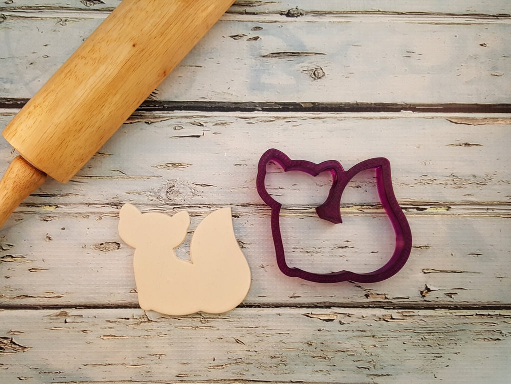 Fox Cookie Cutter and Fondant Cutter and Clay Cutter