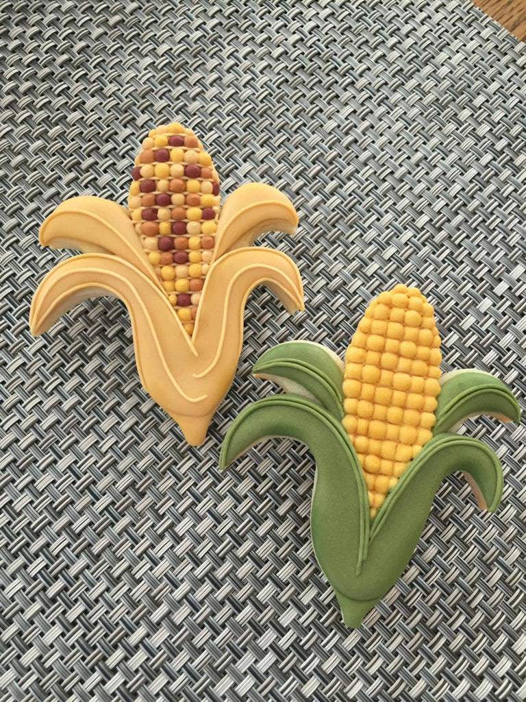 Ear of Corn or Corn on the Cob Cookie Cutter and Fondant Cutter and Clay Cutter