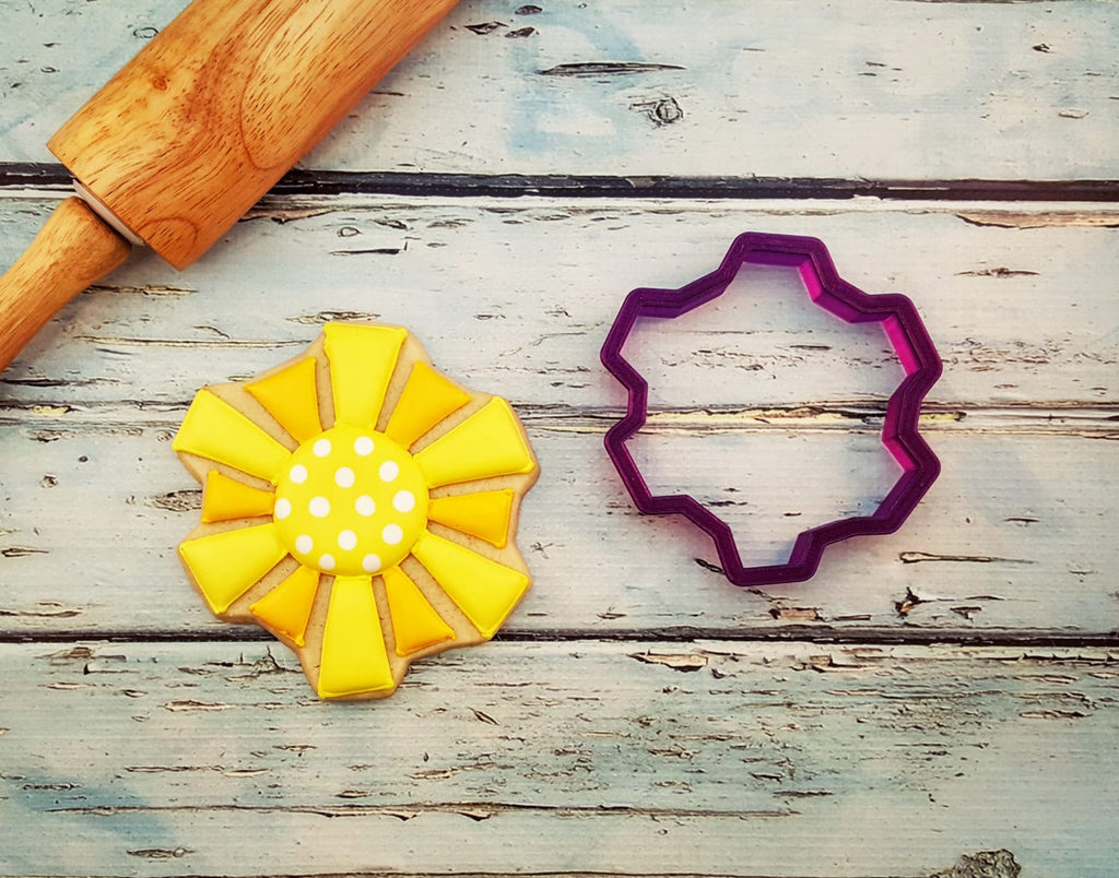 Sun Cookie Cutter and Fondant Cutter and Clay Cutter