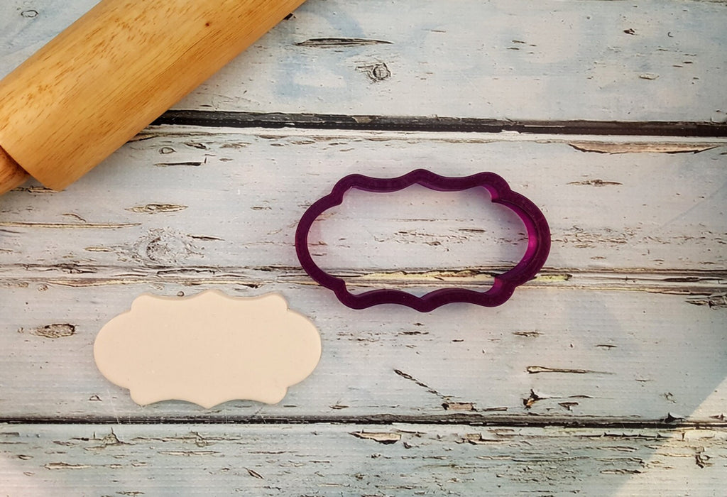 Robin Plaque Cookie Cutter and Fondant Cutter and Clay Cutter