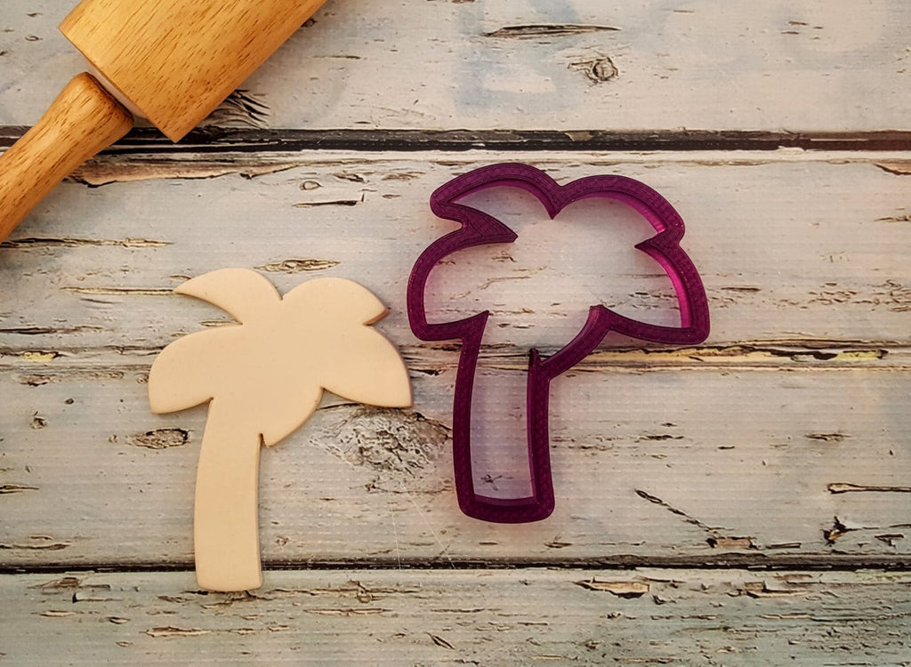 Palm Tree Cookie Cutter and Fondant Cutter and Clay Cutter