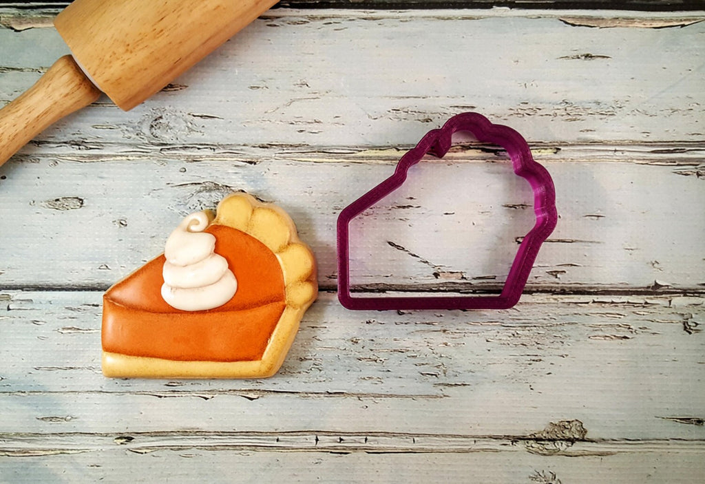 Perfect Pie or Cake Slice Cookie Cutter or Fondant Cutter and Clay Cutter