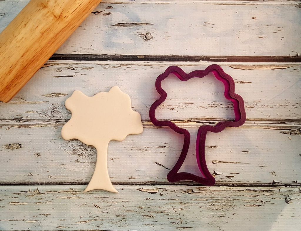 Realistic Tree #2 Cookie Cutter and Fondant Cutter and Clay Cutter