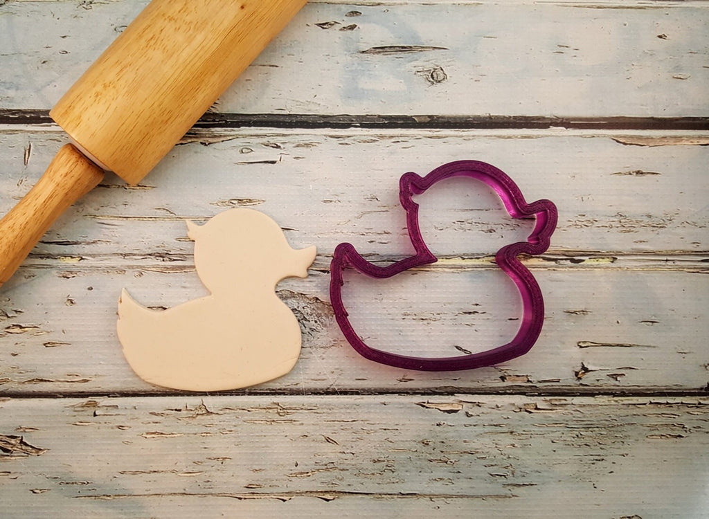 Rubber Duck Cookie Cutter and Fondant Cutter and Clay Cutter