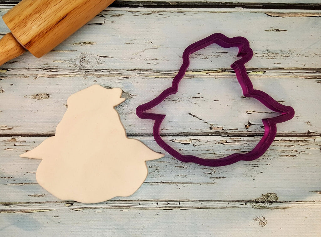 SugarBliss Cookies Scarecrow or Witch Pumpkin Cookie Cutter or Fondant Cutter and Clay Cutter