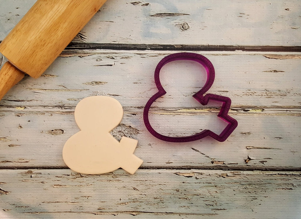 Digital STL File Download And Sign or Ampersand Cookie Cutter and Fondant Cutter and Clay Cutter