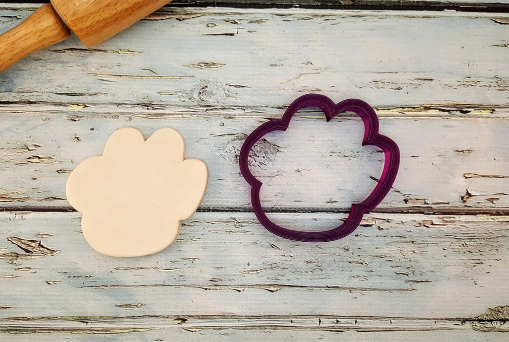 Puppy or Dog Paw #2 Cookie Cutter and Fondant Cutter and Clay Cutter