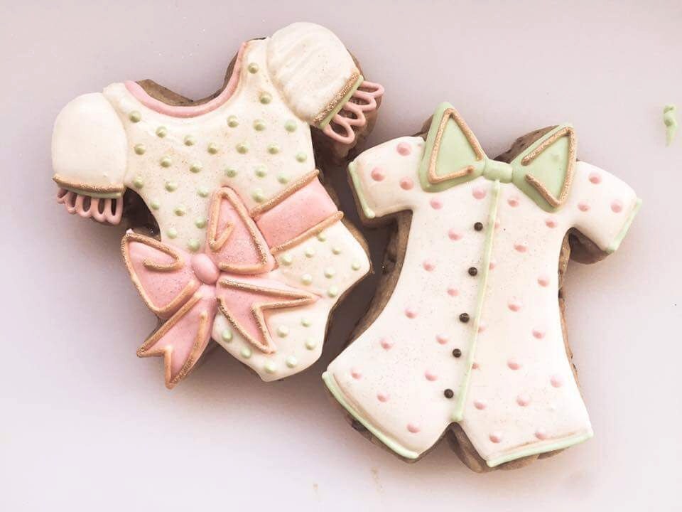 Miss Doughmestic Baby Boy Jumper Cookie Cutter and Fondant Cutter and Clay Cutter