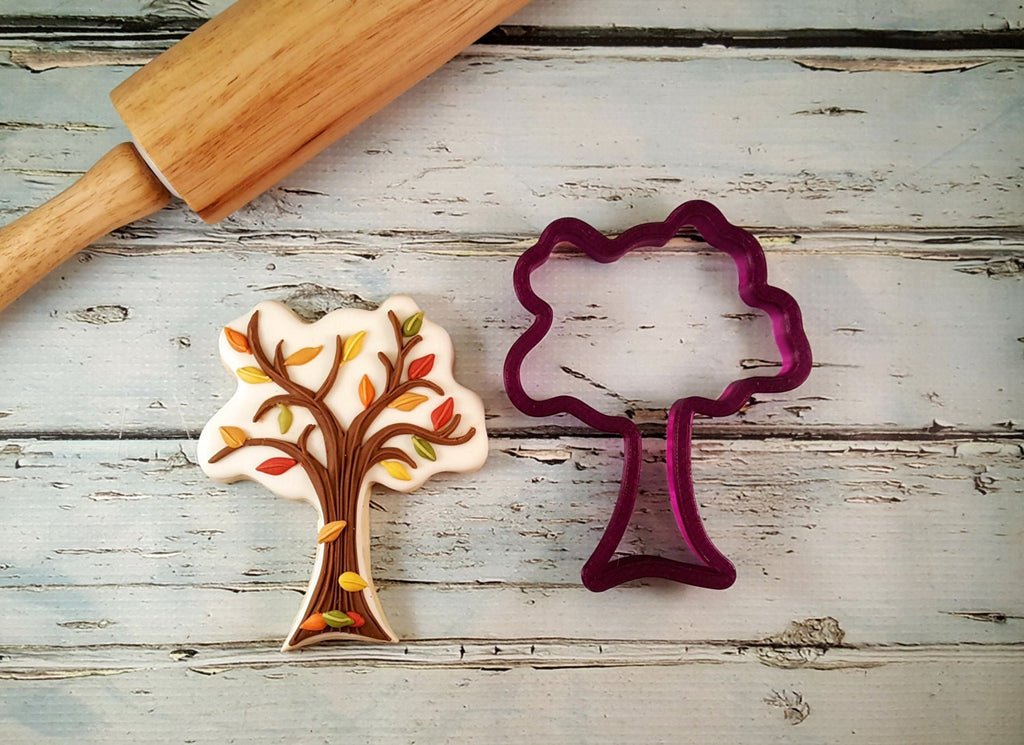 Realistic Tree #2 Cookie Cutter and Fondant Cutter and Clay Cutter