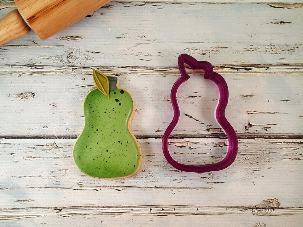 Pumpkin, Gourd or Pear Cookie Cutter or Fondant Cutter and Clay Cutter