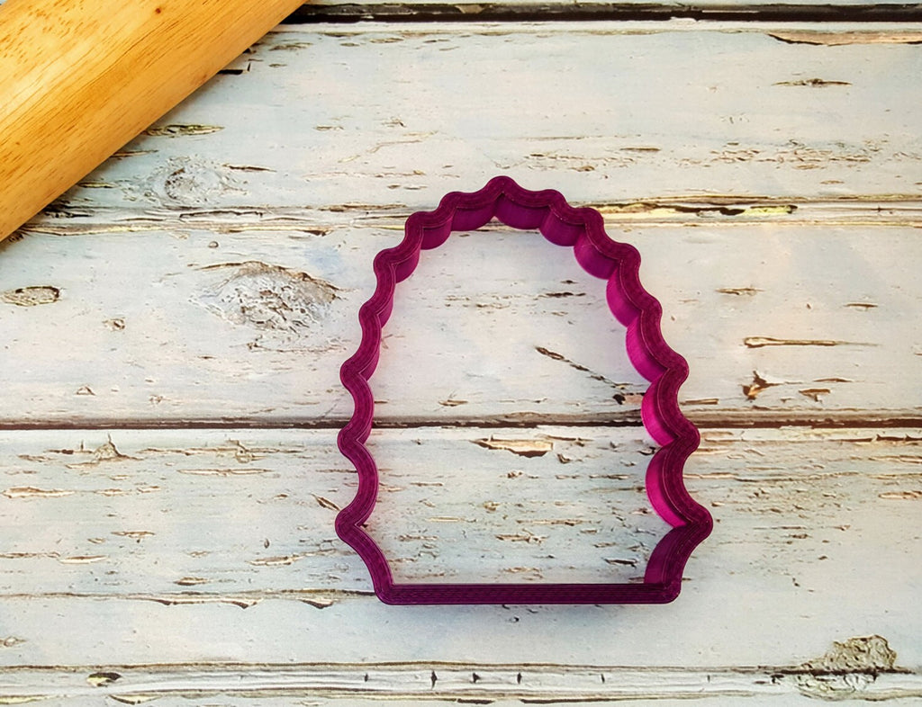 Silhouette of Guadalupe or Virgin Mary Cookie Cutter and Fondant Cutter and Clay Cutter