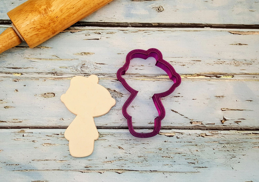 Zombie Boy Cookie Cutter or Fondant Cutter and Clay Cutter