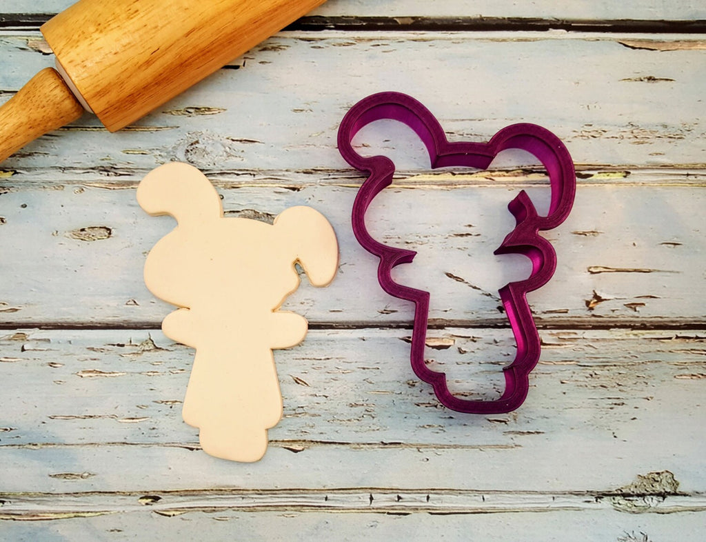 Zombie Girl Cookie Cutter or Fondant Cutter and Clay Cutter