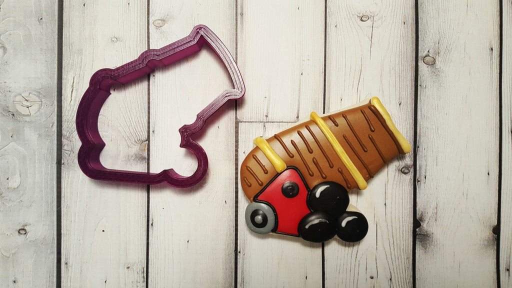 Pirate Cannon with Cannon Balls Cookie Cutter or Fondant Cutter and Clay Cutter