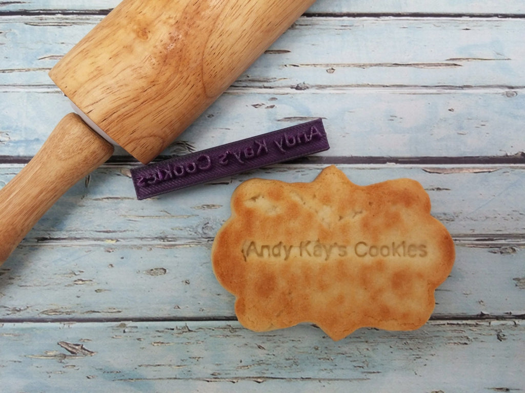 Cookie Stamp Cookie Stamper - Stamp your business name on your cookie or clay