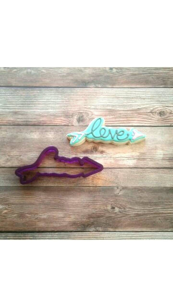 Aim for Love Cookie Cutter and Fondant Cutter and Clay Cutter