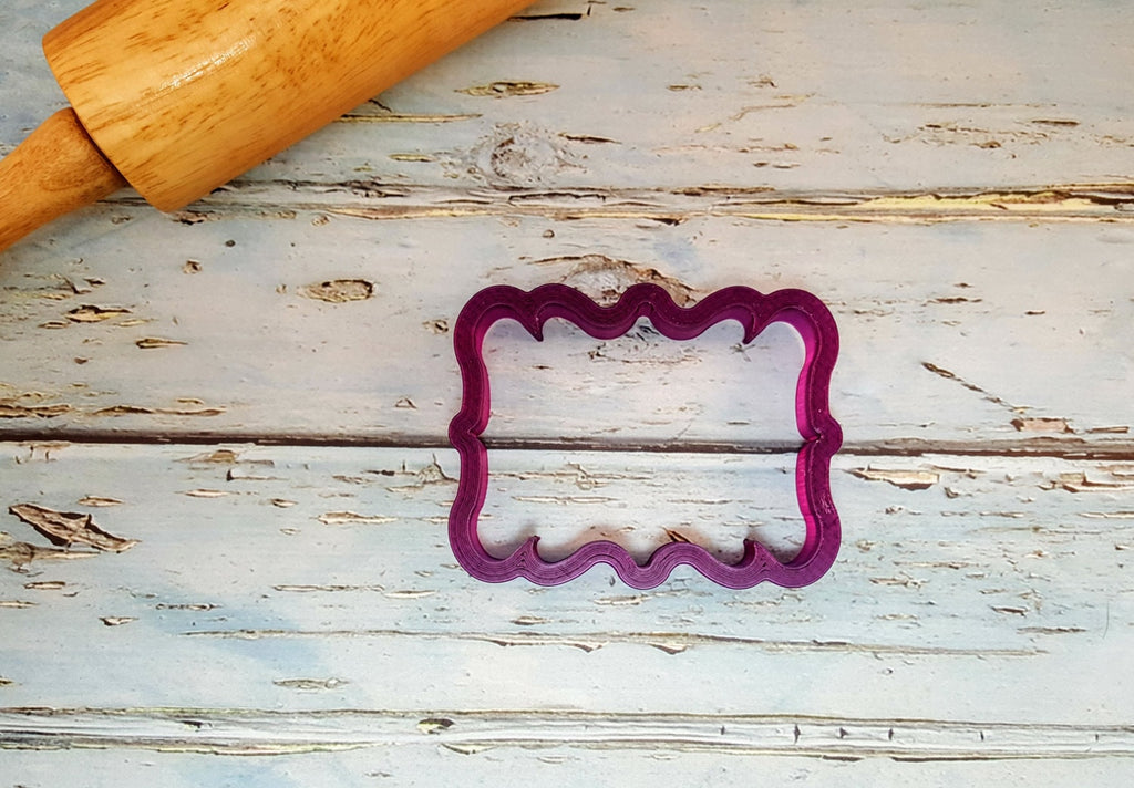 Briley Plaque Cookie Cutter and Fondant Cutter and Clay Cutter