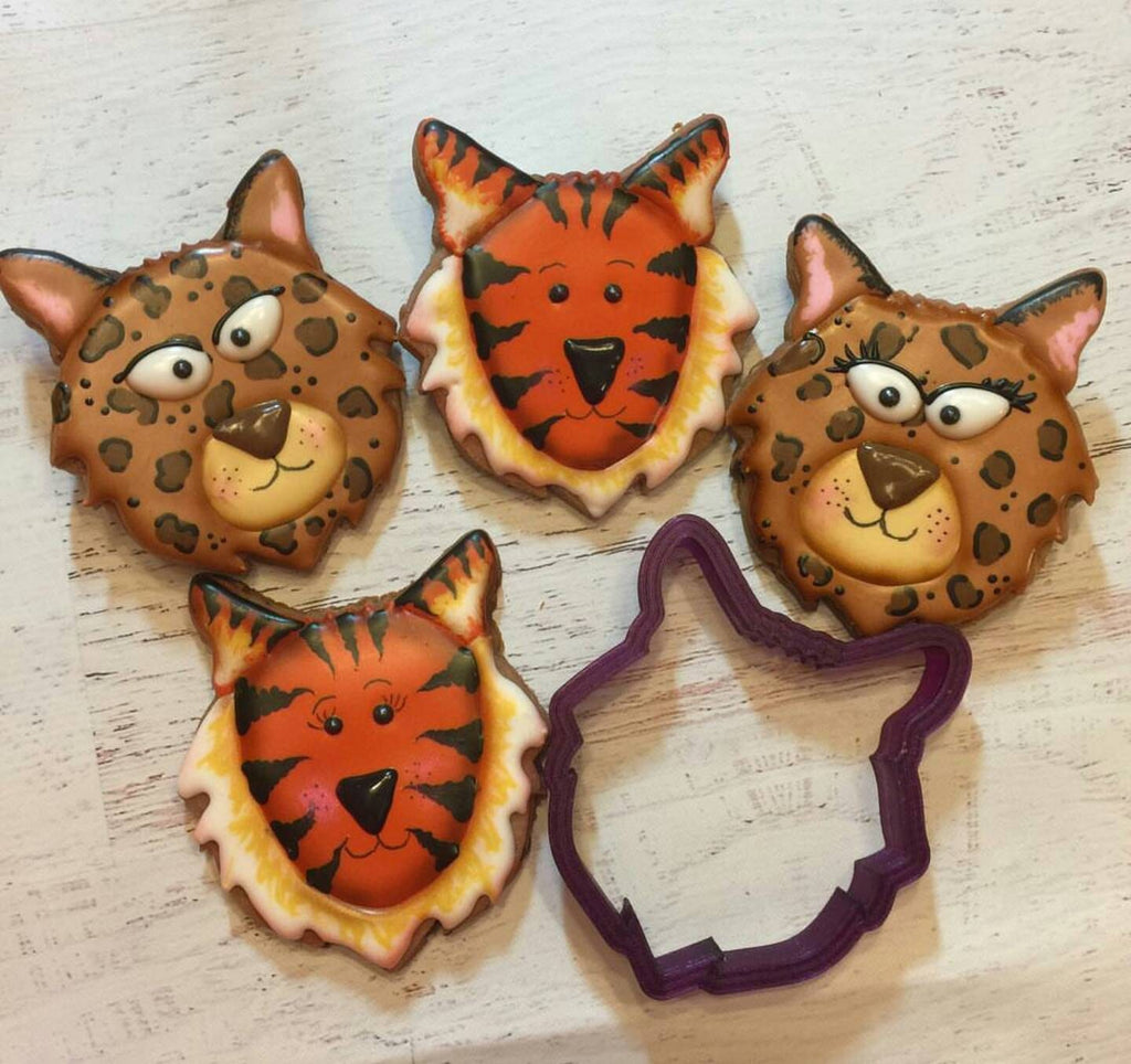 Cat Head or Cat Face Cookie Cutter or Fondant Cutter and Clay Cutter