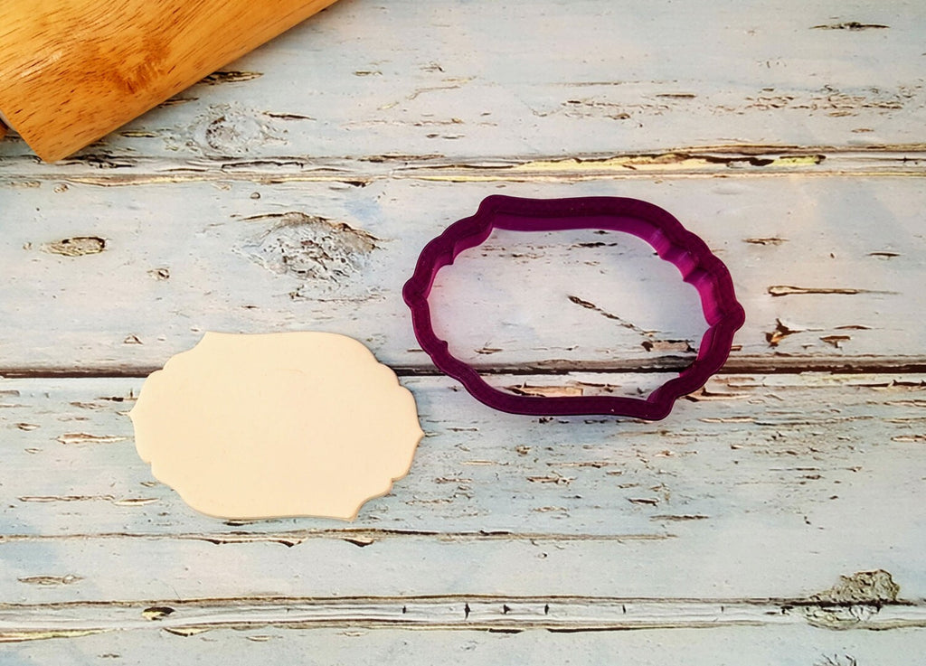 Sarah Plaque Cookie Cutter and Fondant Cutter and Clay Cutter