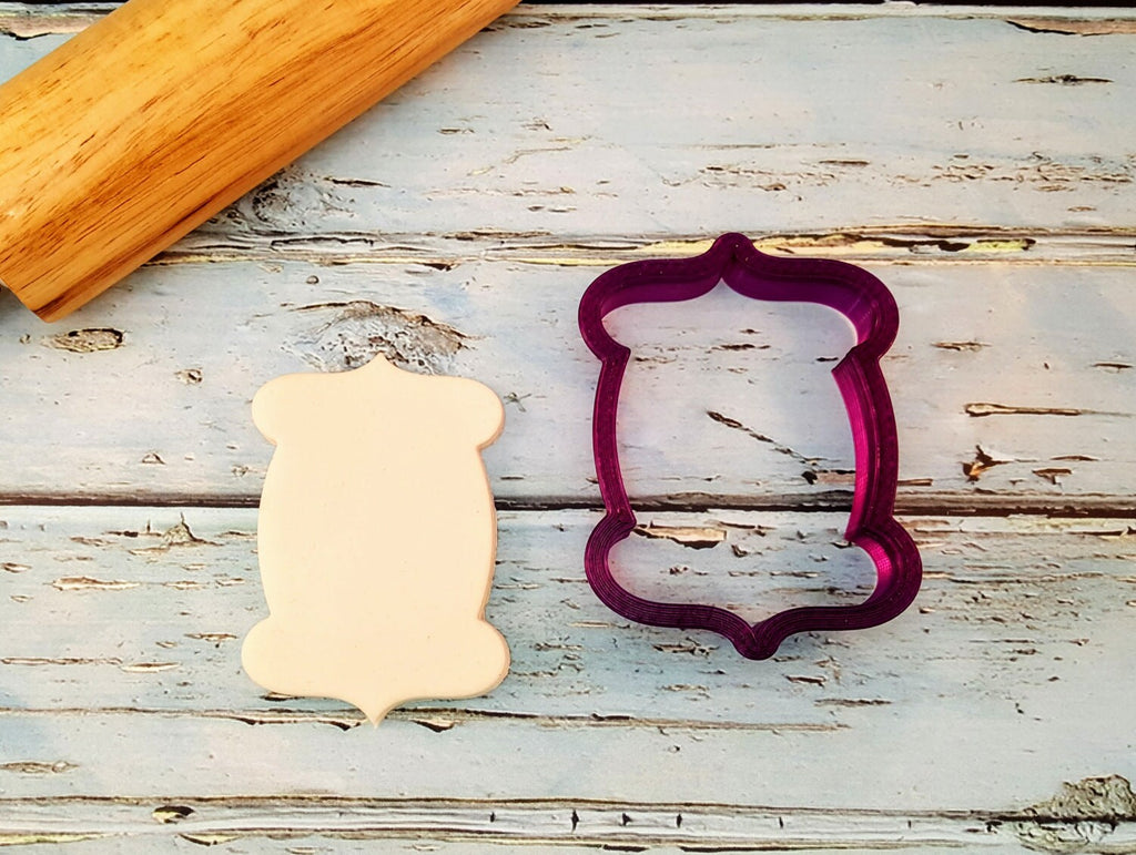 Mandy Plaque Cookie Cutter and Fondant Cutter and Clay Cutter