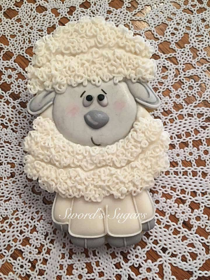 Lamb Cookie Cutter and Fondant Cutter and Clay Cutter