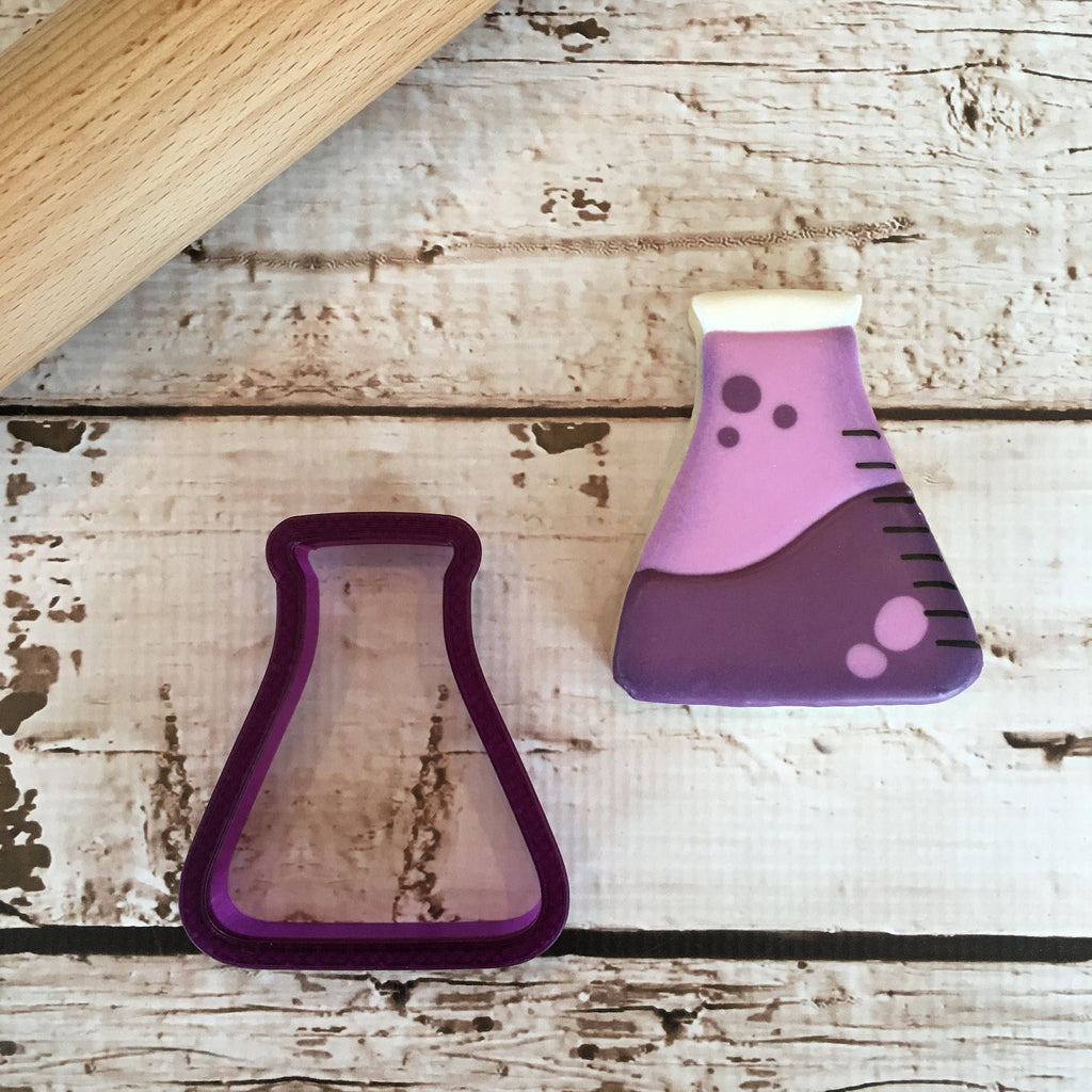 Beaker #1 Or Science Lab Cookie Cutter and Fondant Cutter and Clay Cutter