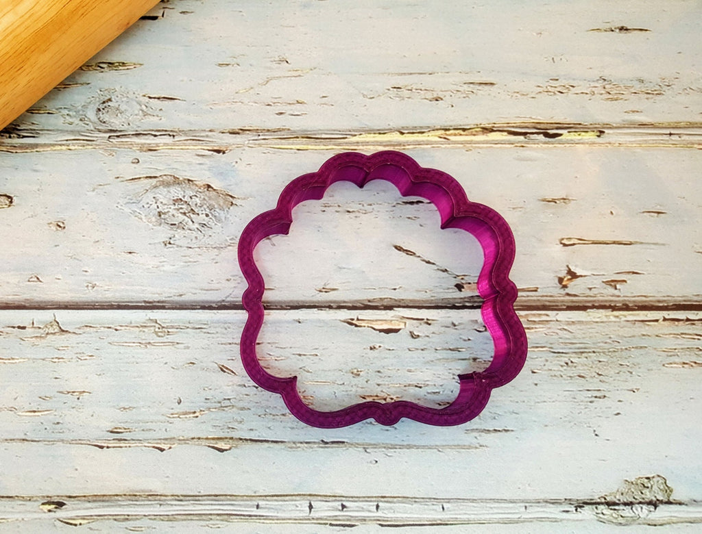 Heart Plaque Cookie Cutter and Fondant Cutter and Clay Cutter