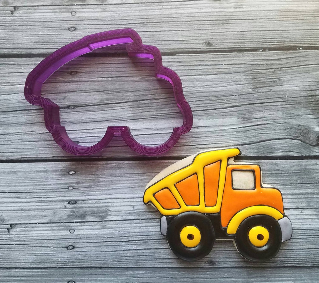 Digital STL File Download for Dump Truck #2 Cookie Cutter and Fondant Cutter and Clay Cutter