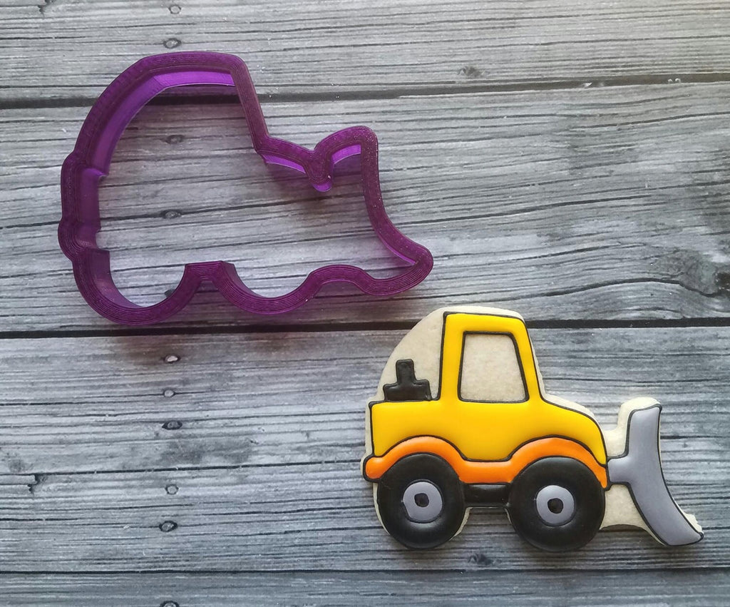 Front Loader Truck Cookie Cutter and Fondant Cutter and Clay Cutter