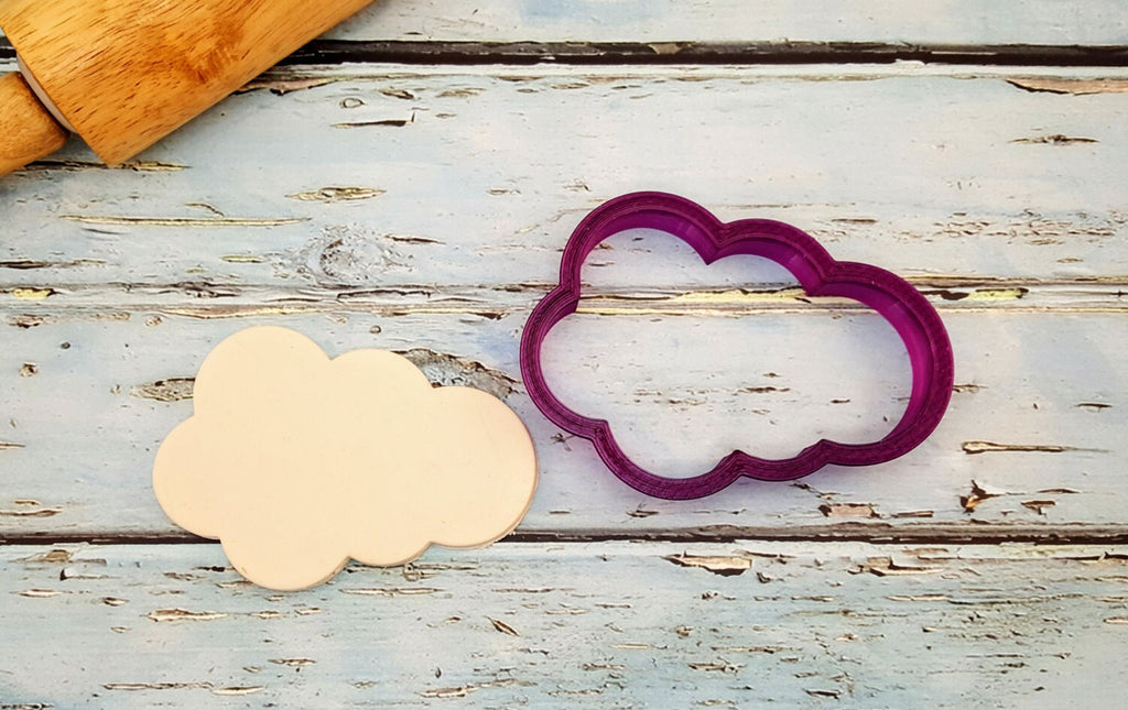 Cloud #2 Cookie Cutter and Fondant Cutter and Clay Cutter