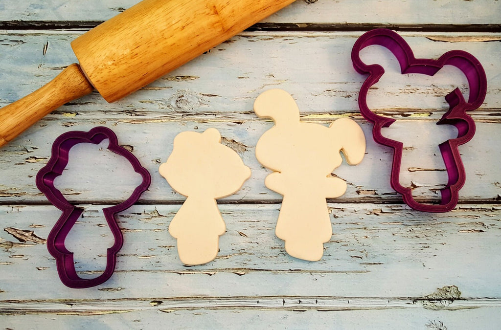 Zombie Girl Cookie Cutter or Fondant Cutter and Clay Cutter