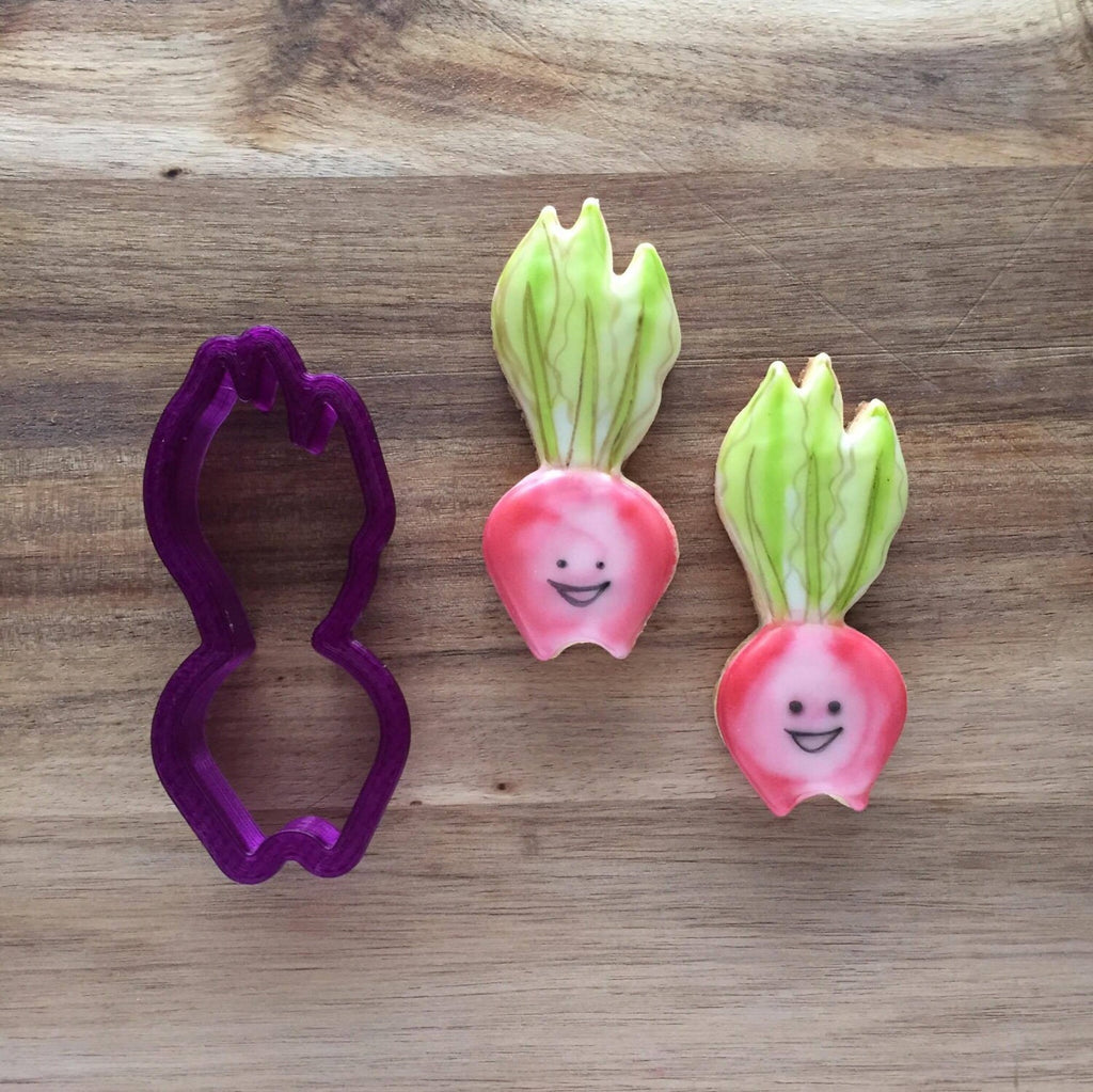 Beet Cookie Cutter and Fondant Cutter and Clay Cutter