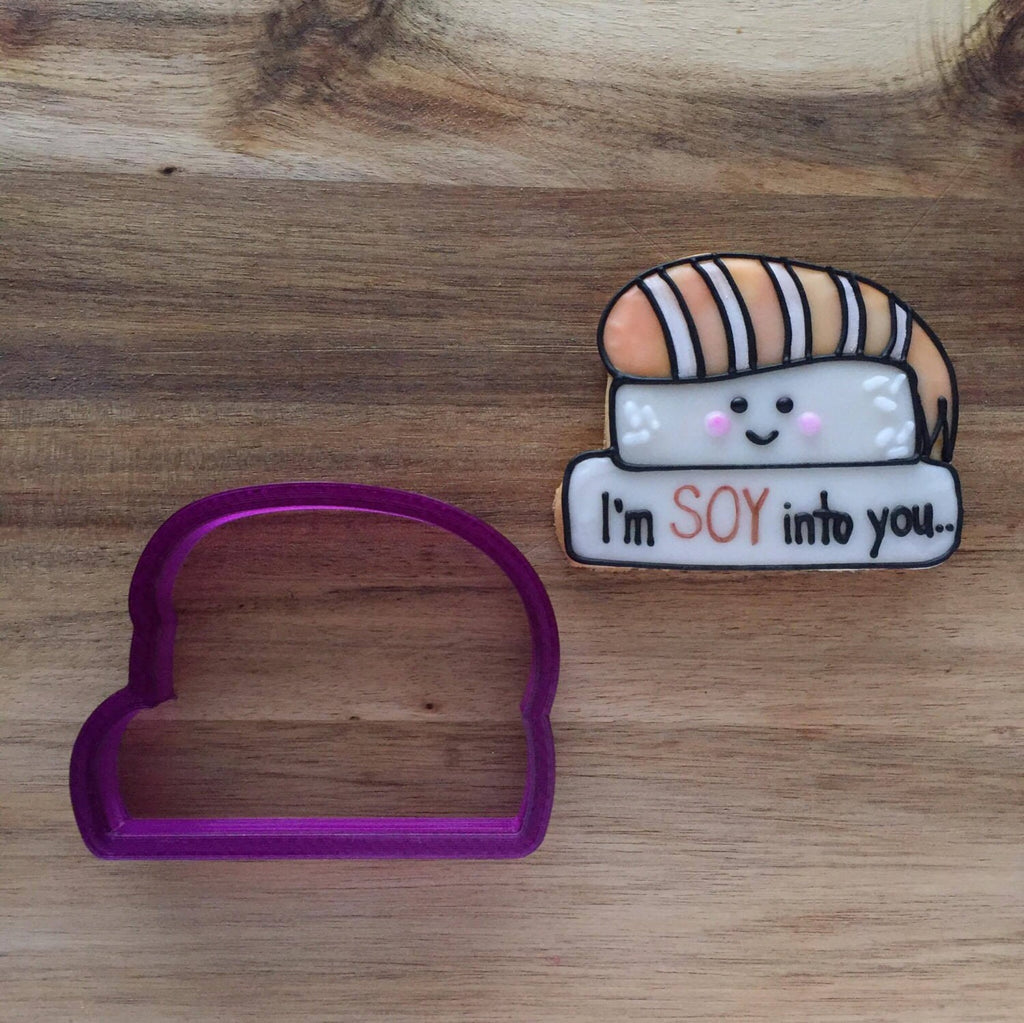 Sushi Roll Cookie Cutter and Fondant Cutter and Clay Cutter