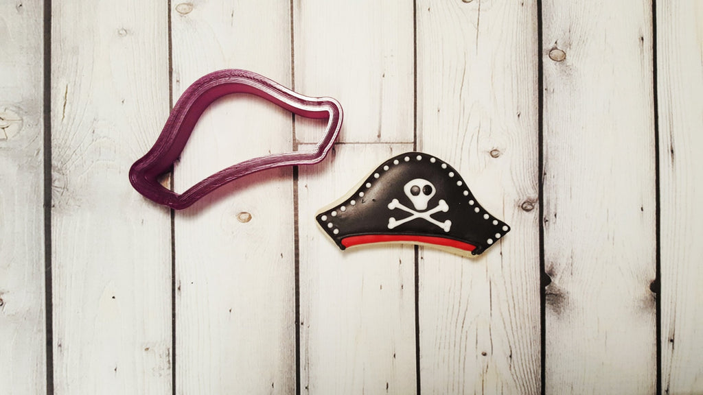 Pirate Hat Cookie Cutter or Fondant Cutter and Clay Cutter