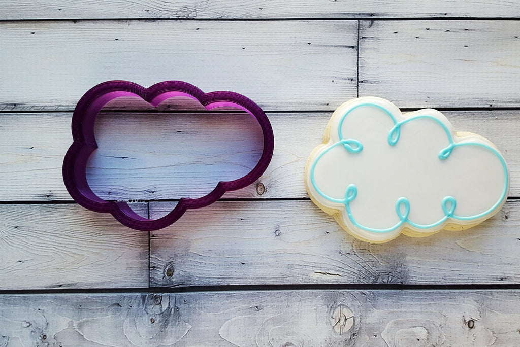 Cloud #2 Cookie Cutter and Fondant Cutter and Clay Cutter