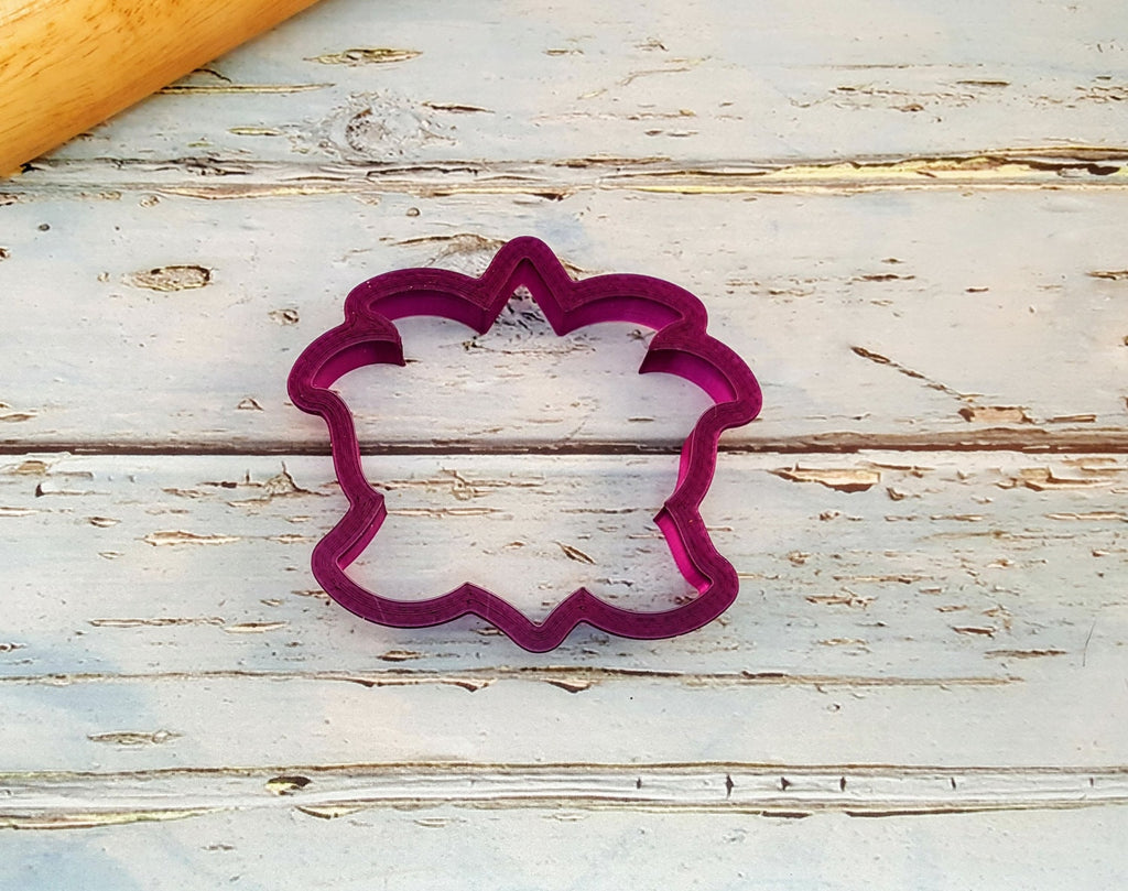 Lotus Flower Cookie Cutter and Fondant Cutter and Clay Cutter