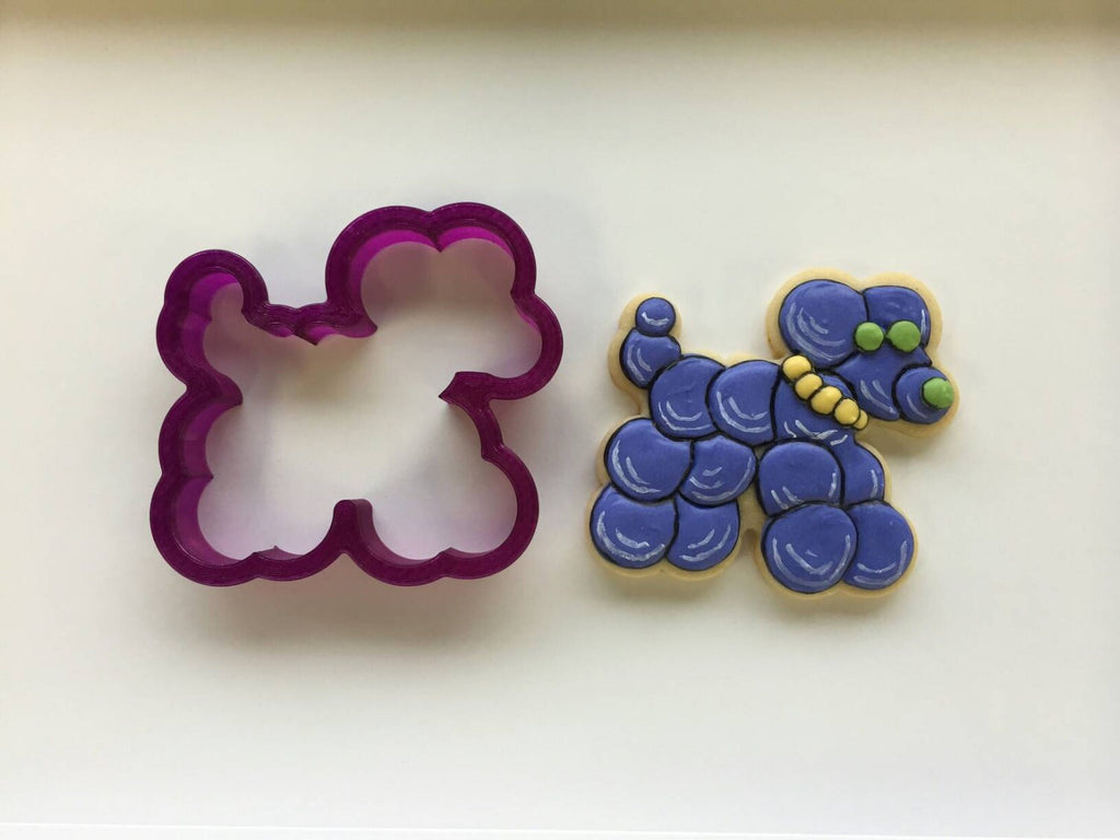New Orleans Bead Dog NOLA Bead Dog Cookie Cutter and Fondant Cutter and Clay Cutter