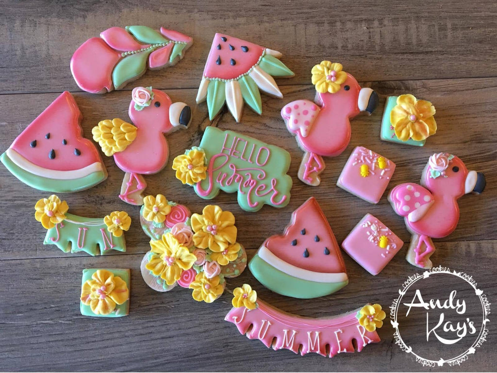 Andy Kay's Flamingo Cookie Cutter and Fondant Cutter and Clay Cutter