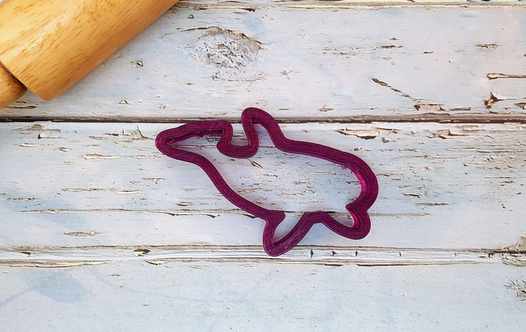 Whale #3 Cookie Cutter and Fondant Cutter and Clay Cutter