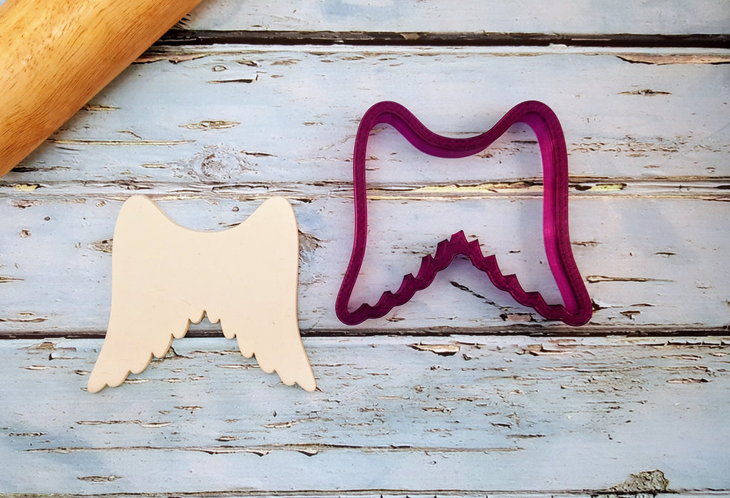 Angel Wings Cookie Cutter and Fondant Cutter and Clay Cutter