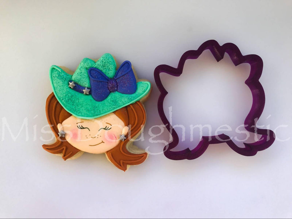 Miss Doughmestic Cowboy and Cowgirl Cookie Cutter or Fondant Cutter and Clay Cutter