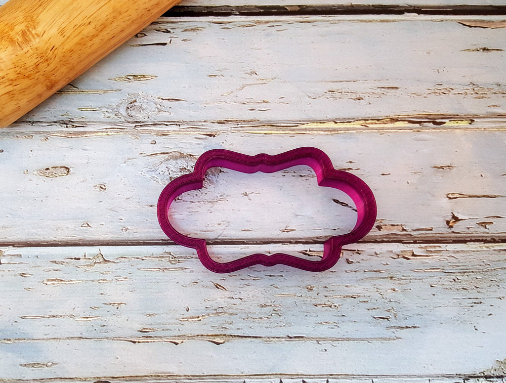 Misty Plaque Cookie Cutter and Fondant Cutter and Clay Cutter