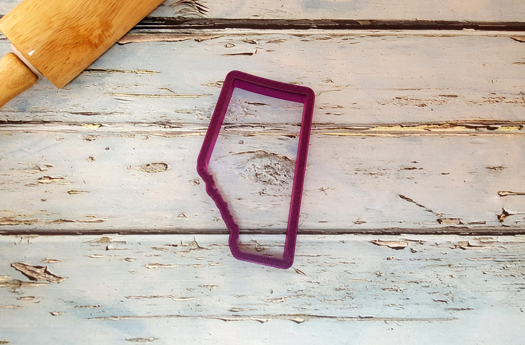 Alberta Canada Cookie Cutter and Fondant Cutter and Clay Cutter