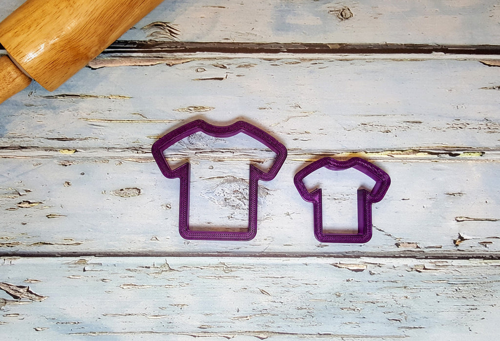 T-Shirt or T Shirt or Nurse Scrub Top Cookie Cutter and Fondant Cutter and Clay Cutter