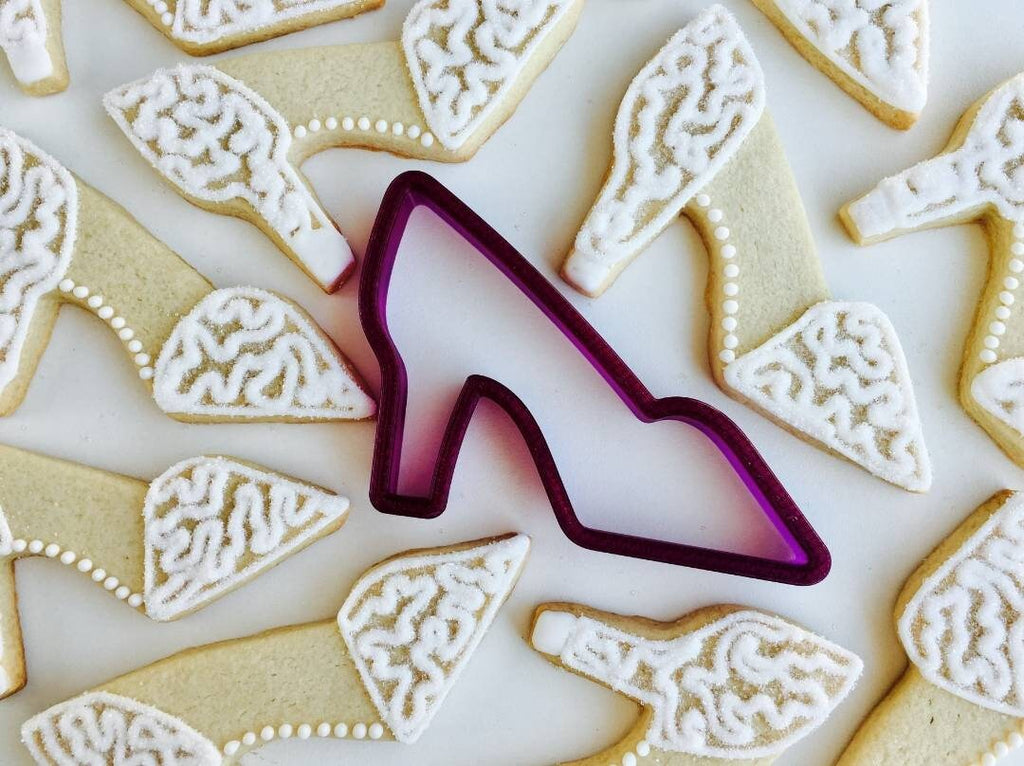 High Heeled Shoe #3 Cookie Cutter and Fondant Cutter and Clay Cutter