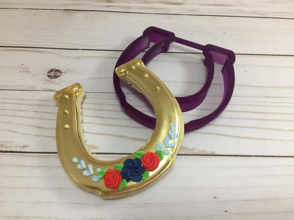 Horse Shoe HorseShoe Cookie Cutter and Fondant Cutter and Clay Cutter