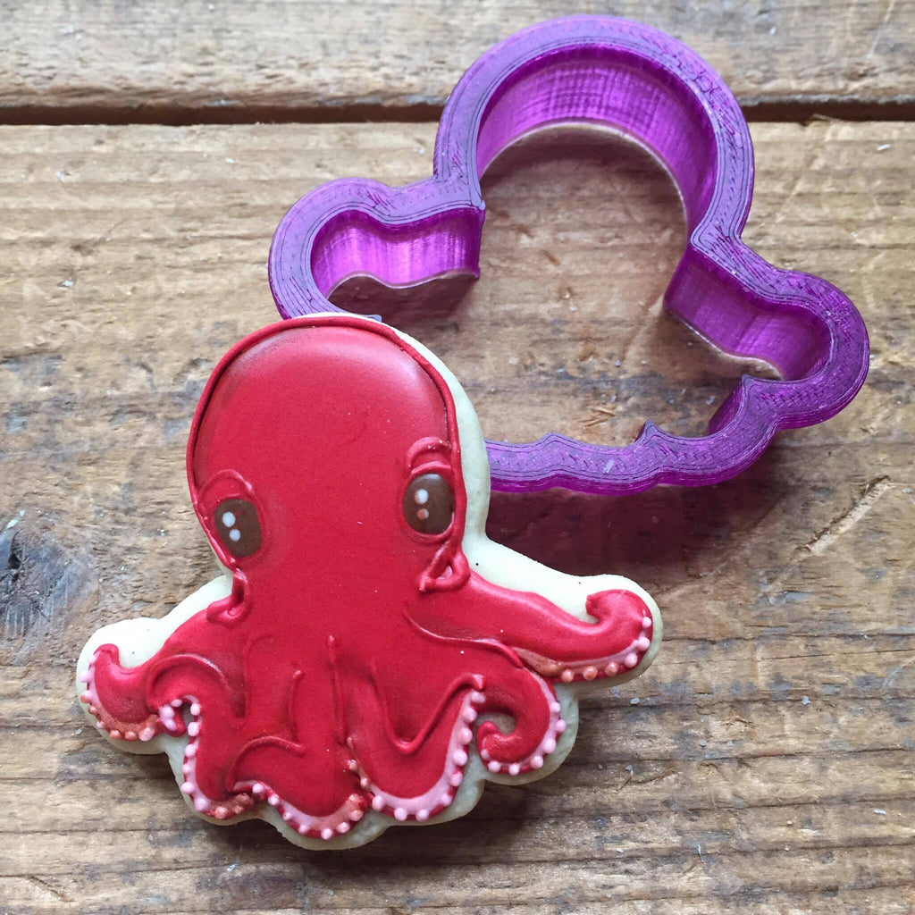 Octopus Cookie Cutter and Fondant Cutter and Clay Cutter